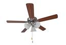 5-Blade Ceiling Fan in Satin Nickel