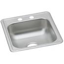 Dayton Satin 17 x 21-1/4 in. Drop-in Stainless Steel Bar Sink 