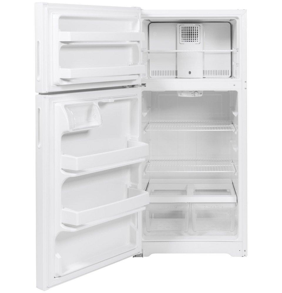 Hotpoint&reg; White 28 in. 11.58 cu. ft. Top Mount Freezer Refrigerator 