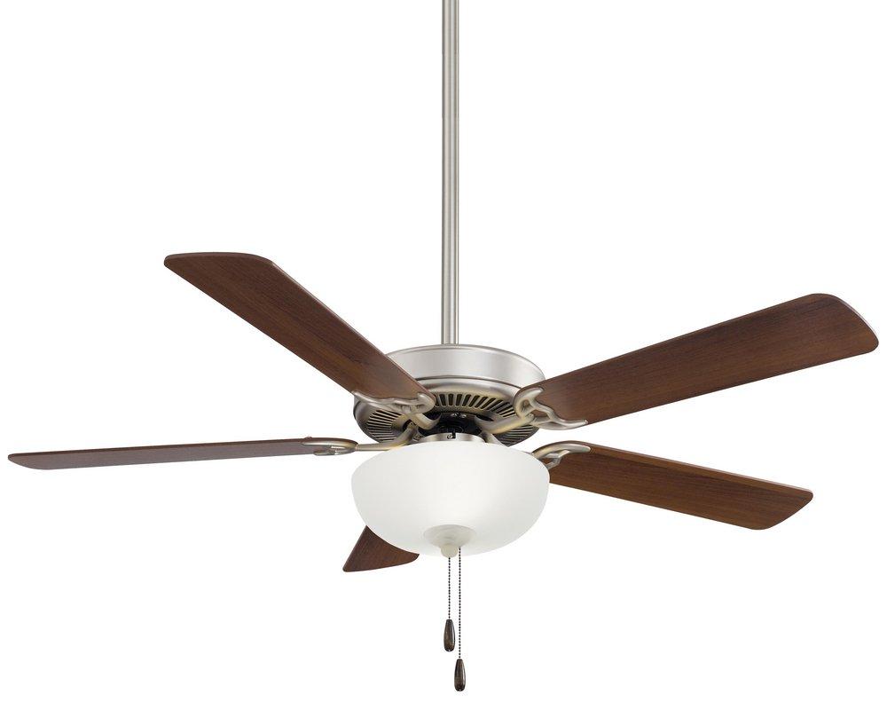 Minka Aire Brushed Steel 20W 2-Light Medium E-26 LED Ceiling Fan 