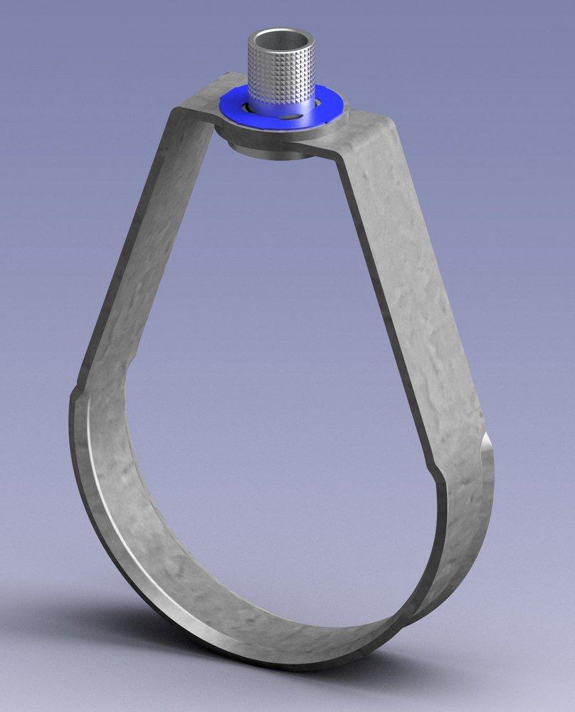 FNW&reg; Zinc Plated Carbon Steel Swivel Ring Hanger 