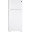 28 in. 16.6 cu. ft. Top Mount Freeze Refrigerator in White