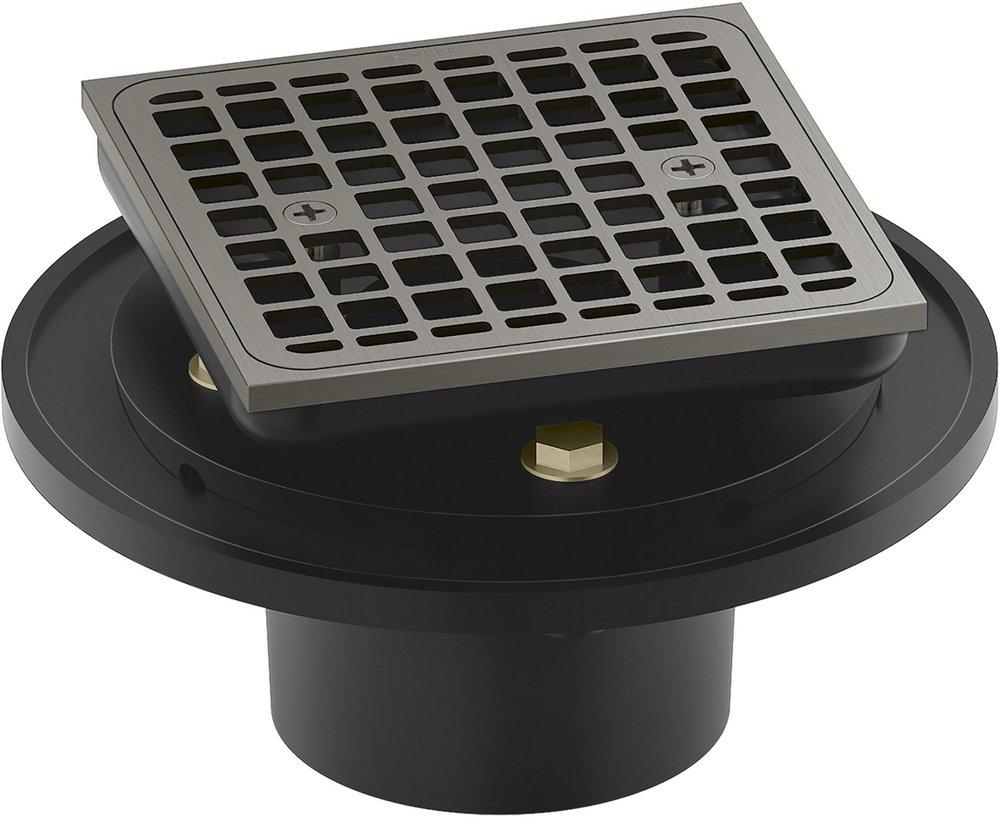 SQ BRS TILE IN SHWR DRN 