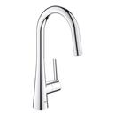 GROHE StarLight Chrome Pull Down Kitchen Faucet 