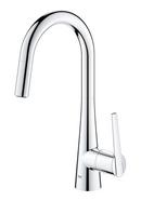 GROHE StarLight Chrome Pull Down Kitchen Faucet 