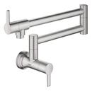 GROHE SuperSteel Infinity Two Handle Lever Pot Filler 