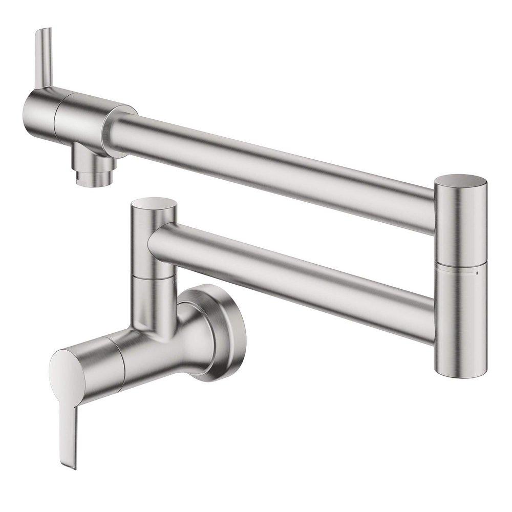 GROHE SuperSteel Infinity Two Handle Lever Pot Filler 