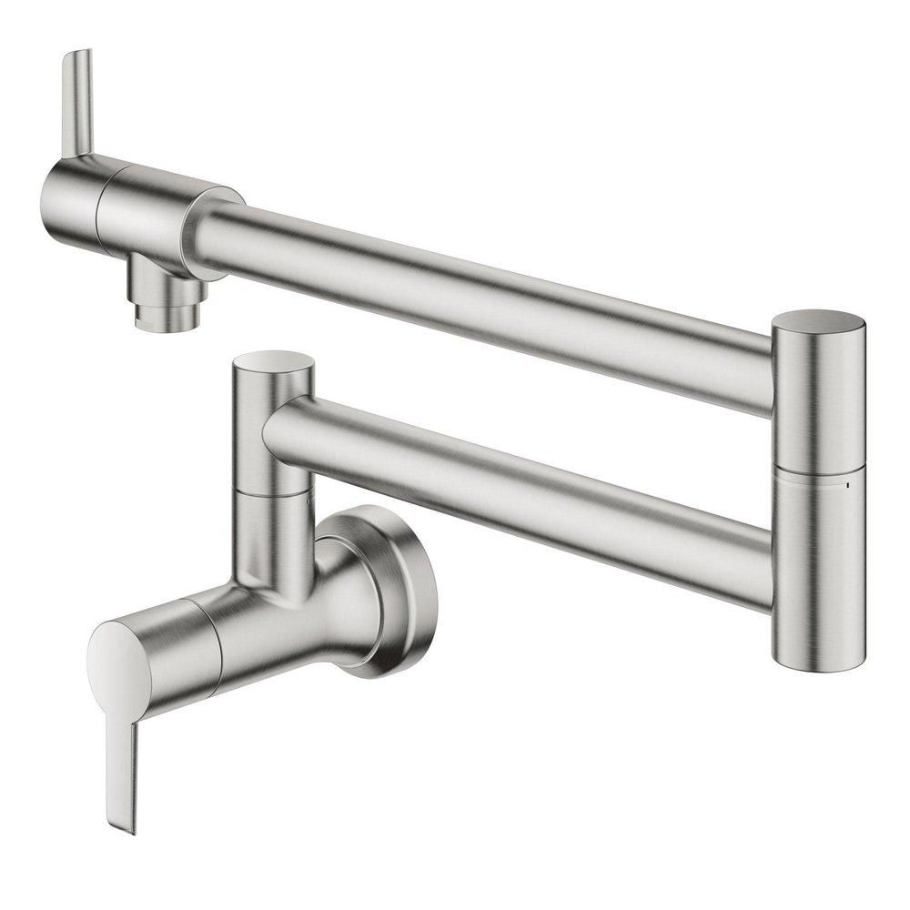 GROHE SuperSteel Infinity Two Handle Lever Pot Filler 