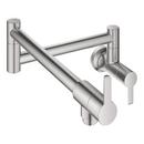 GROHE SuperSteel Infinity Two Handle Lever Pot Filler 