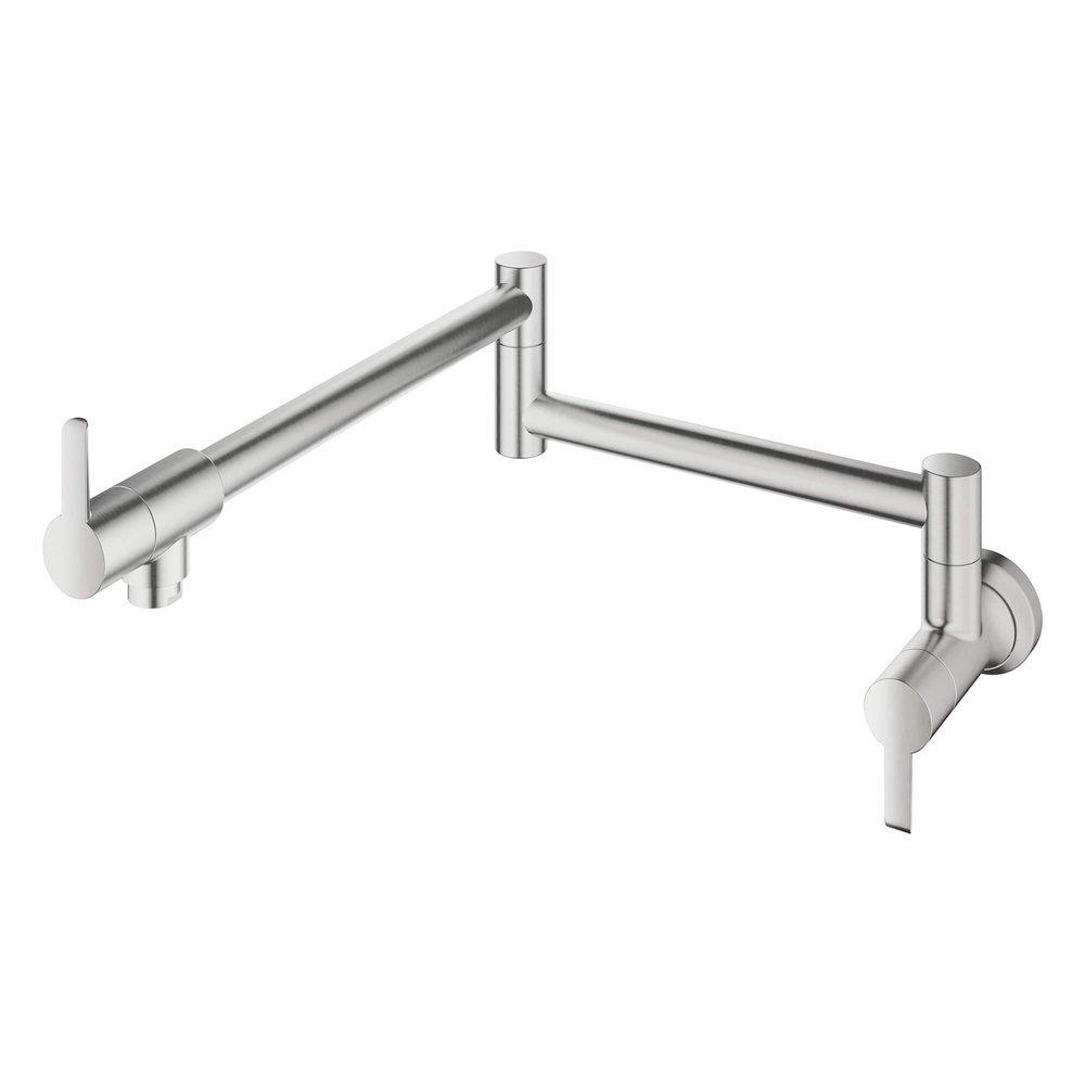 GROHE SuperSteel Infinity Two Handle Lever Pot Filler 