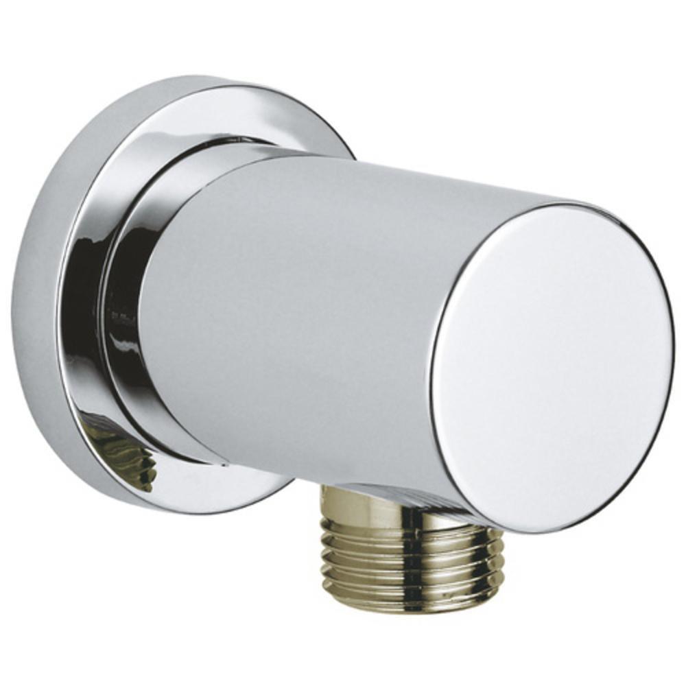 GROHE StarLight&reg; Chrome Metal Wall Union 