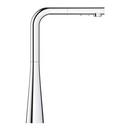 GROHE Chrome Single Handle Pull Down Kitchen Faucet 