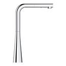 GROHE Chrome Single Handle Pull Down Kitchen Faucet 
