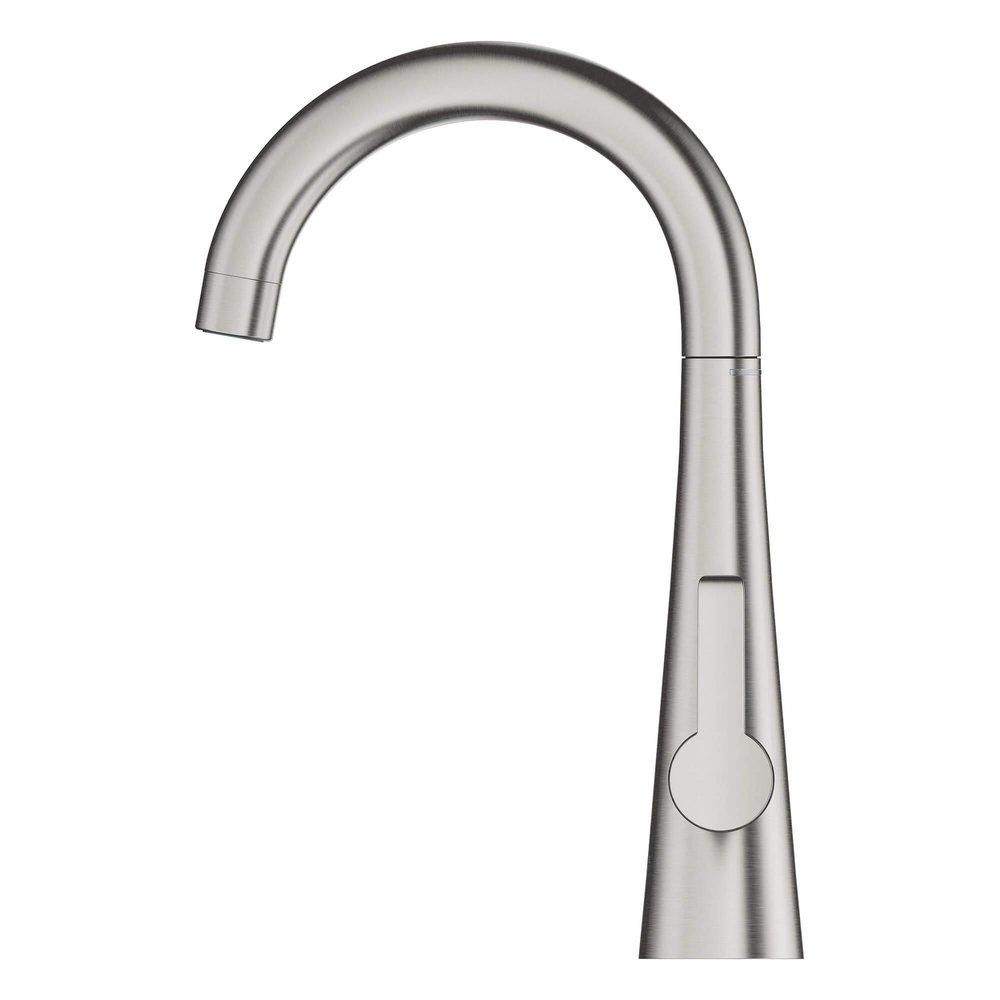 GROHE SuperSteel Infinity Single Handle Lever Handle Bar Faucet 