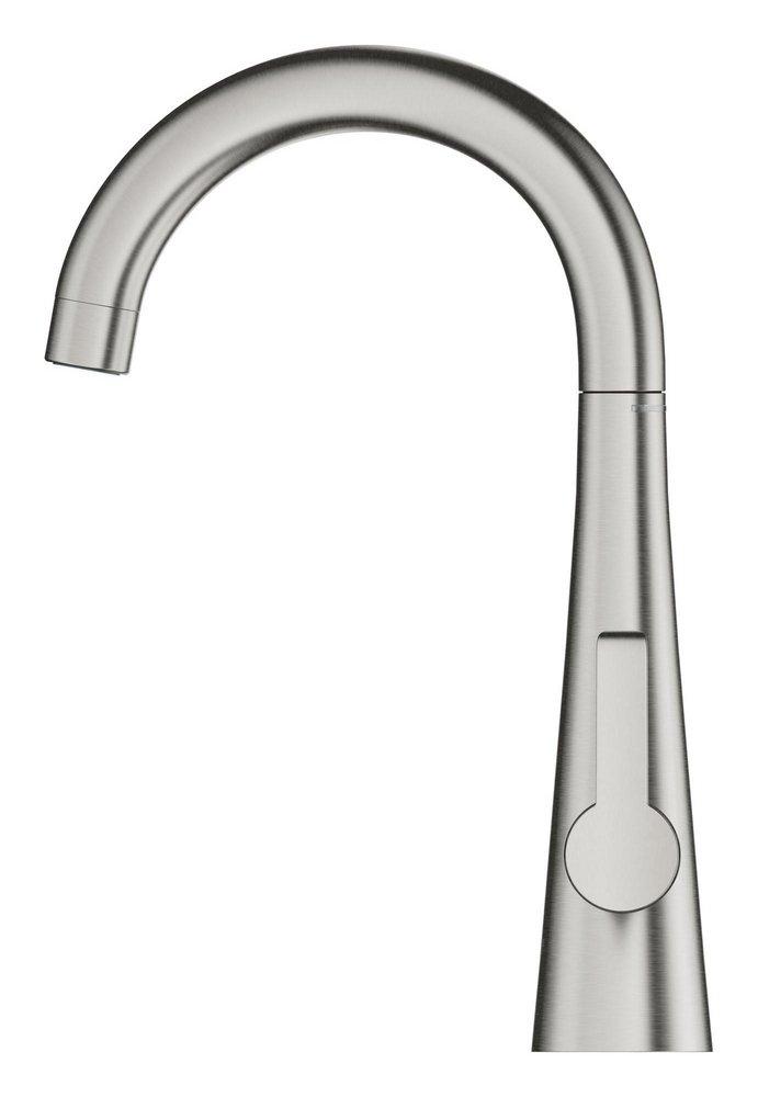GROHE SuperSteel Infinity Single Handle Lever Handle Bar Faucet 