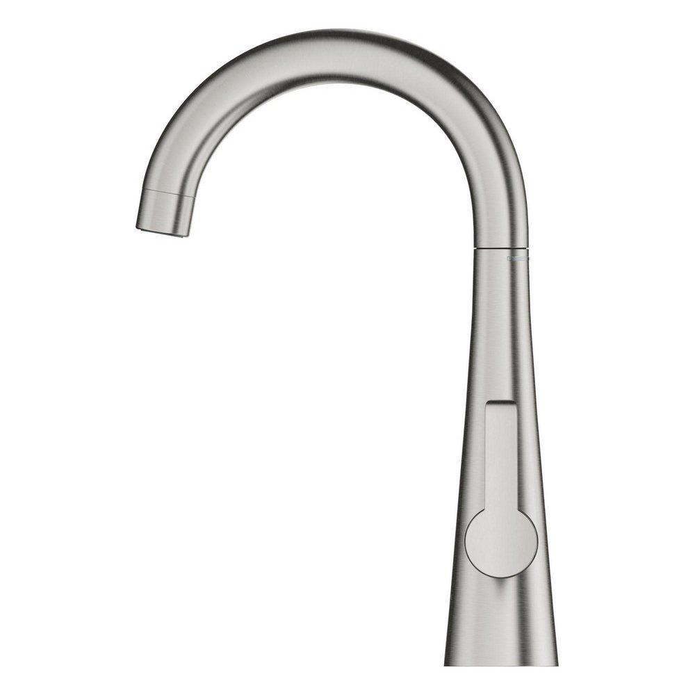 GROHE SuperSteel Infinity&trade; Single Handle Lever Handle Bar Faucet 