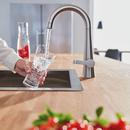 GROHE SuperSteel Infinity&trade; Single Handle Lever Handle Bar Faucet 