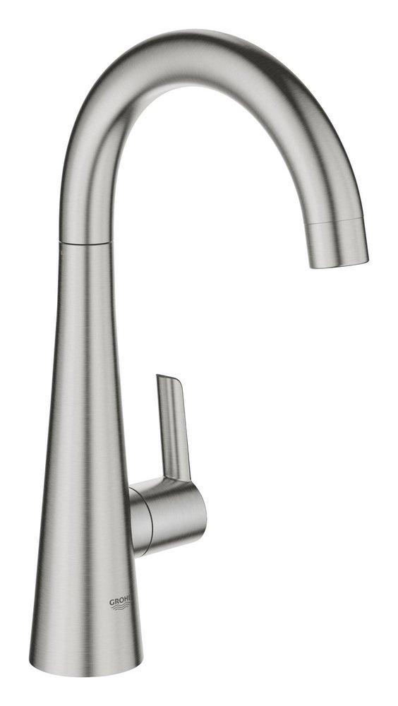 GROHE SuperSteel Infinity&trade; Single Handle Lever Handle Bar Faucet 