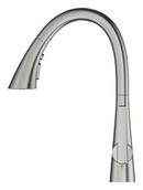 GROHE SuperSteel Infinity Monoblock Single Handle Pull Out Kitchen Faucet 