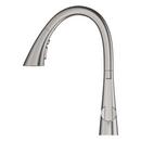 GROHE SuperSteel Infinity Monoblock Single Handle Pull Out Kitchen Faucet 