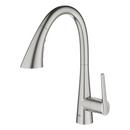 GROHE SuperSteel Infinity Monoblock Single Handle Pull Out Kitchen Faucet 