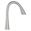 GROHE SuperSteel Infinity™ Monoblock Single Handle Pull Out Kitchen Faucet 