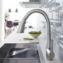GROHE SuperSteel Infinity™ Monoblock Single Handle Pull Out Kitchen Faucet 