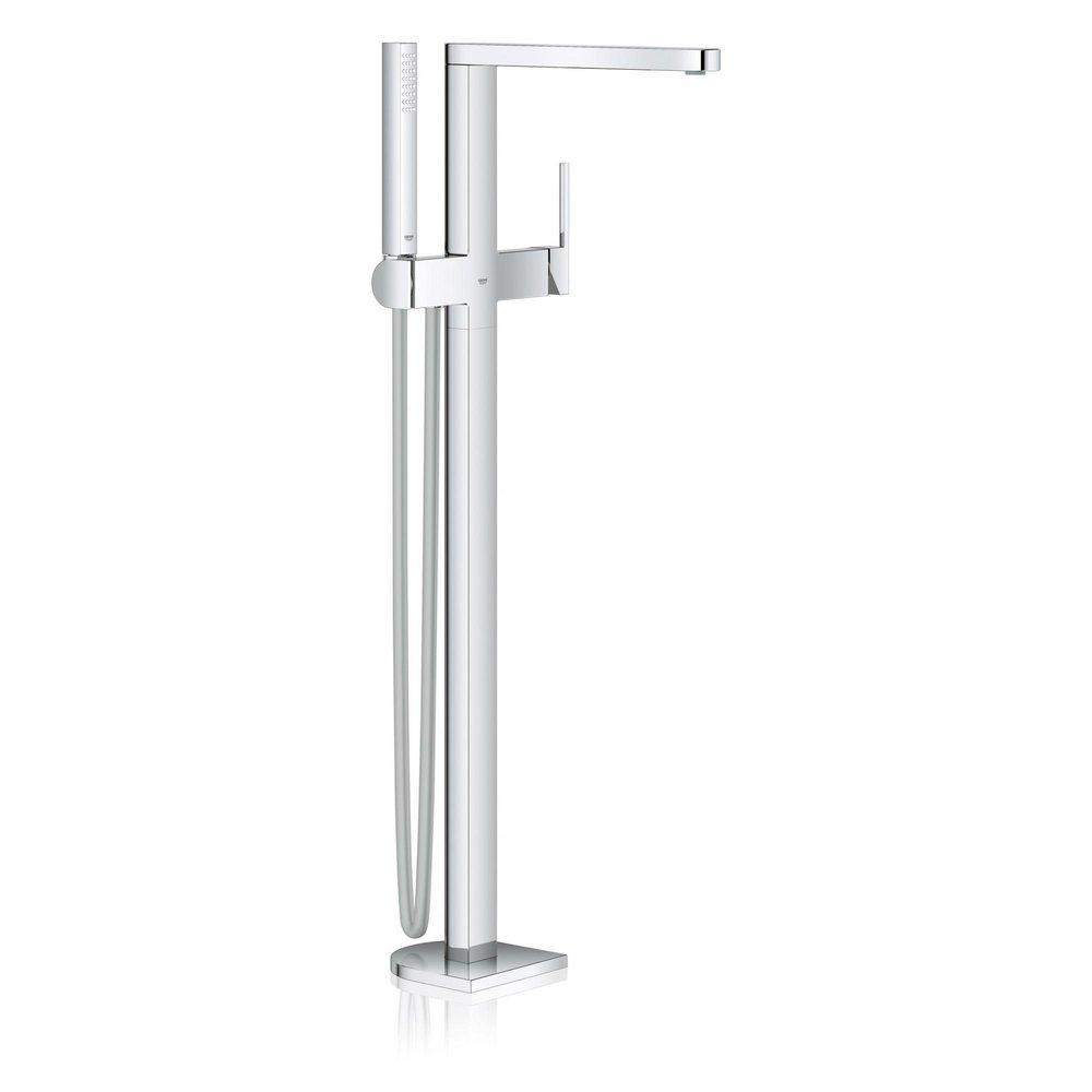 GROHE Chrome Single Handle Lever Floor Mount Filler 