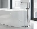 GROHE Chrome Single Handle Lever Floor Mount Filler 