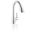 GROHE Chrome Single Handle Pull Out Kitchen Faucet 