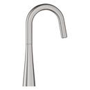 GROHE SuperSteel Infinity Single Handle Pull Out Kitchen Faucet 