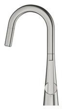 GROHE SuperSteel Infinity Single Handle Pull Out Kitchen Faucet 