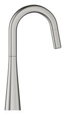 GROHE SuperSteel Infinity&trade; Single Handle Pull Out Kitchen Faucet 