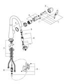 GROHE SuperSteel Infinity&trade; Single Handle Pull Out Kitchen Faucet 