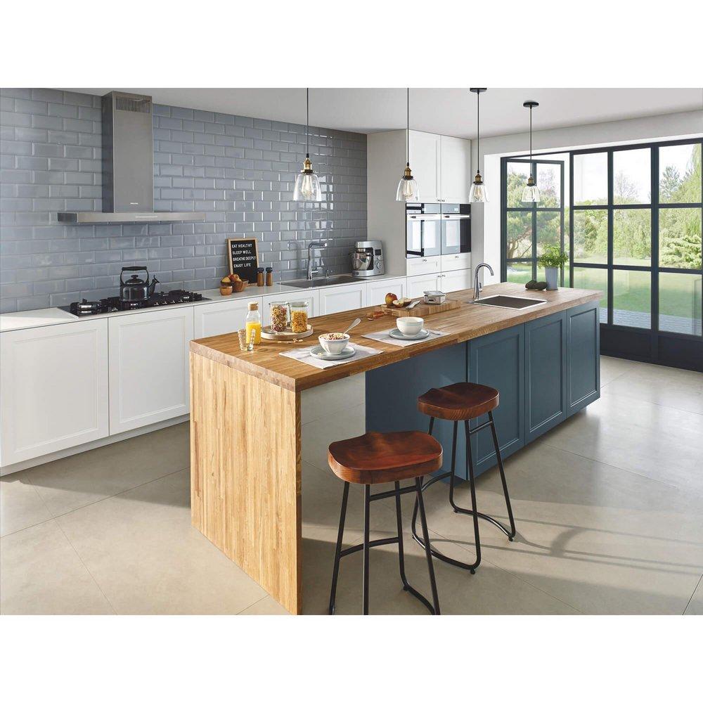 GROHE StarLight Chrome Single Handle Lever Handle Bar Faucet 