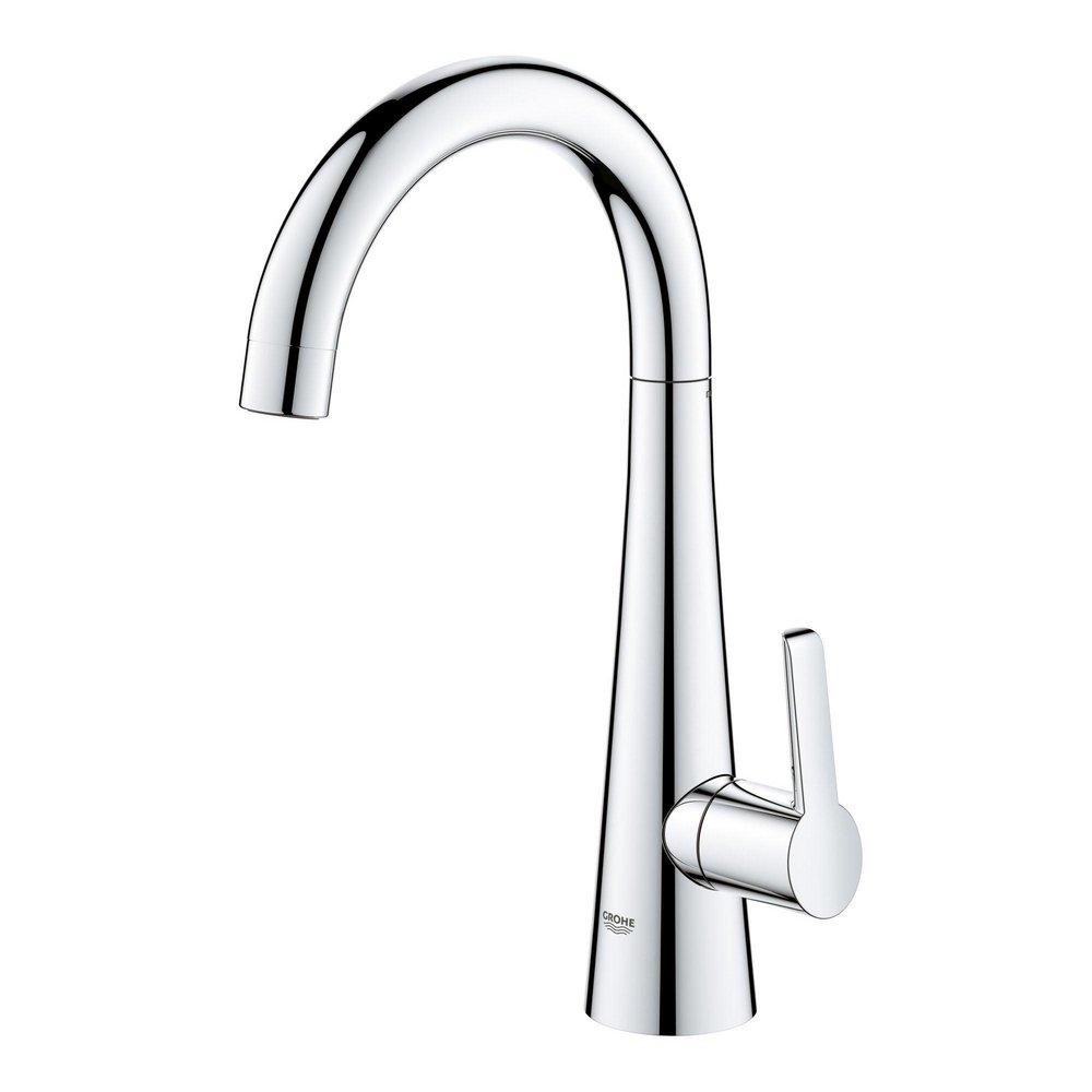 GROHE StarLight Chrome Single Handle Lever Handle Bar Faucet 