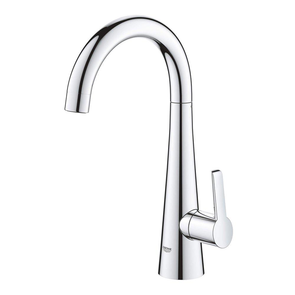 GROHE StarLight Chrome Single Handle Lever Handle Bar Faucet 