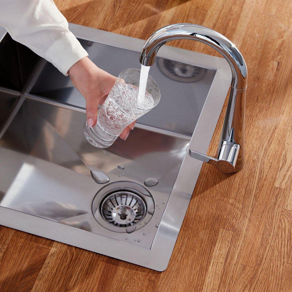 GROHE StarLight Chrome Single Handle Lever Handle Bar Faucet 