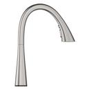 GROHE SuperSteel Infinity Single Handle Pull Out Kitchen Faucet 