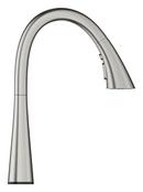 GROHE SuperSteel Infinity Single Handle Pull Out Kitchen Faucet 