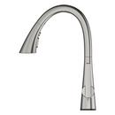 GROHE SuperSteel Infinity&trade; Single Handle Pull Out Kitchen Faucet 