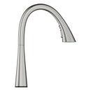 GROHE SuperSteel Infinity&trade; Single Handle Pull Out Kitchen Faucet 