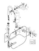 GROHE SuperSteel Infinity&trade; Single Handle Pull Out Kitchen Faucet 