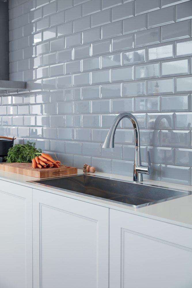 GROHE StarLight Chrome Monoblock Single Handle Pull Out Kitchen Faucet 