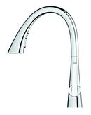 GROHE StarLight Chrome Monoblock Single Handle Pull Out Kitchen Faucet 