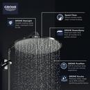 GROHE Brushed Cool Sunrise Single PureRain,Full and Rain Showerhead 