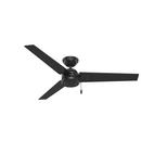 37W 3-Blade Ceiling Fan in Matte Black