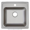 Elkay Lustrous Satin 19-1/2 x 19 in. Stainless Steel Single Bowl Drop-in Kitchen Sink in Lustrous Satin 