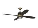 Visual Comfort & Co. Fan Deep Bronze/Antique Brass 56 in. 4-Blade Indoor Ceiling Fan 