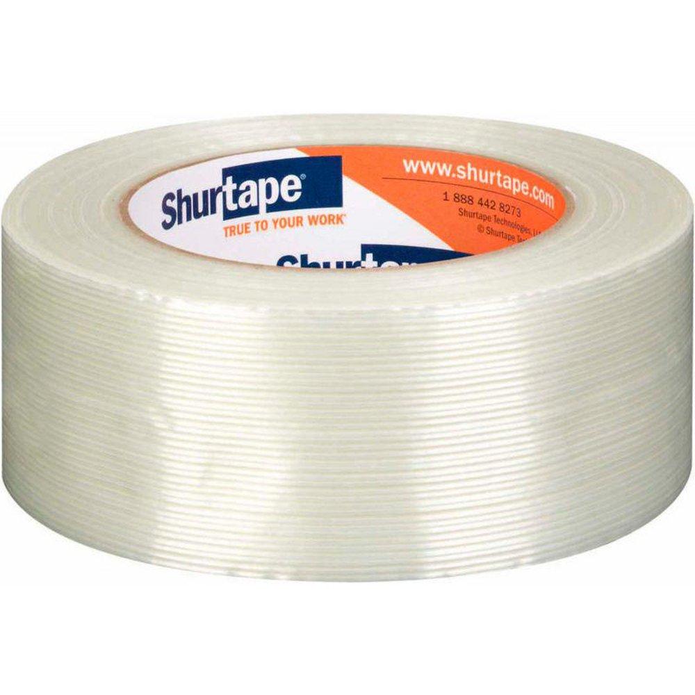 Supply Source 2 in. Polypropylene, Reinforced Fiberglass and Synthetic Rubber Film Filament Tape (Case of 24 Rolls) 